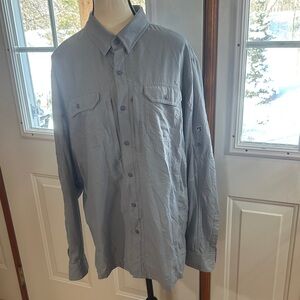KÜHL Light Blue Button Up Shirt